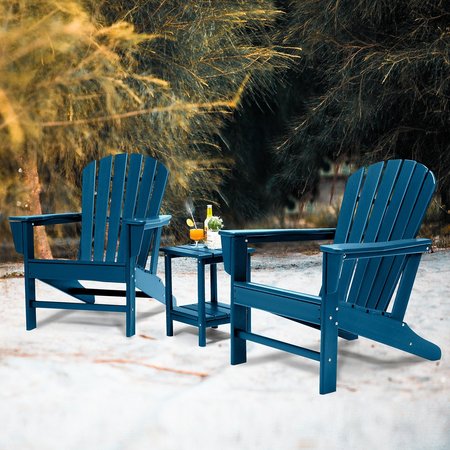 Tafee Outdoor Adirondack Chair, Blue OC-GD-1-BLUE
